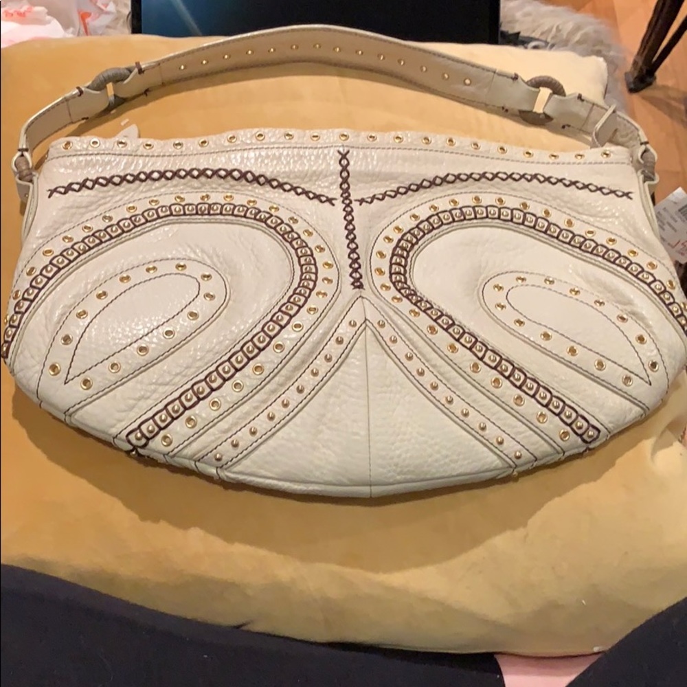 Cole Haan village grommet SP06 bag - Cream